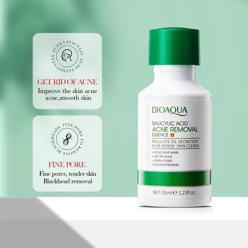 Салициловая сыворотка для проблемной кожи лица Salicylic Acid Acne Removal, 35ml. - Bioaqua фото 2