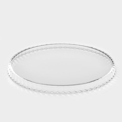 Блюдо Paşabahçe Patisserie, d=24 см, стекло, прозрачное