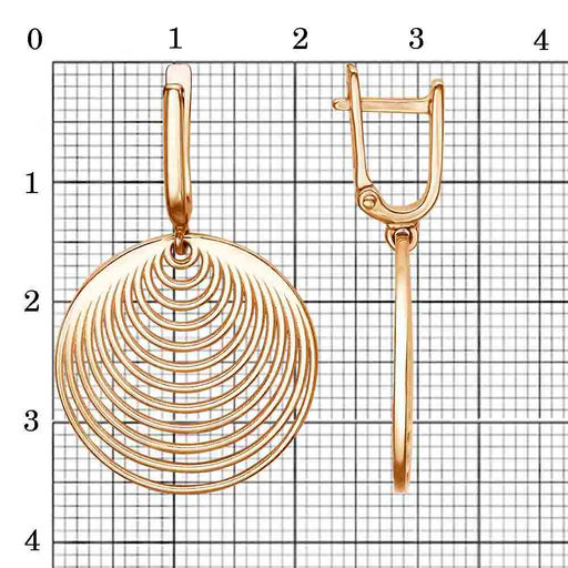 СЕРЬГИ 33014209 - Красная пресня фото 6