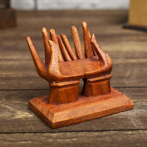 Подставка под визитки «Символика», 9×9×10 см