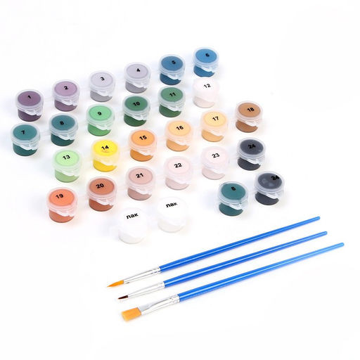 Картина по номерам на холсте с подрамником Лиса в гирлянде 40 50 см - Школа талантов фото 3