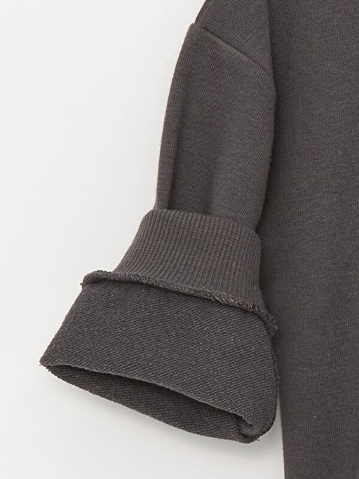 Bisiklet Yaka Basic Erkek Bebek Sweatshirt - Waikiki фото 3