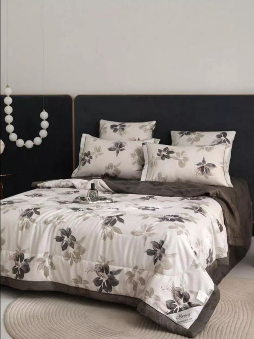 Одеяло Mency двухстороннее с простыней и наволочками ODMENHD04 Семейный  фото 4