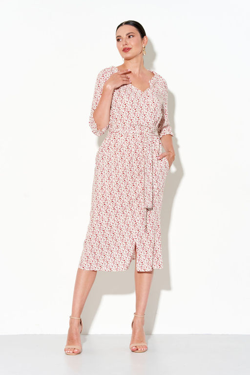 Платье Foxy Fox 1383 молочный  фото 5