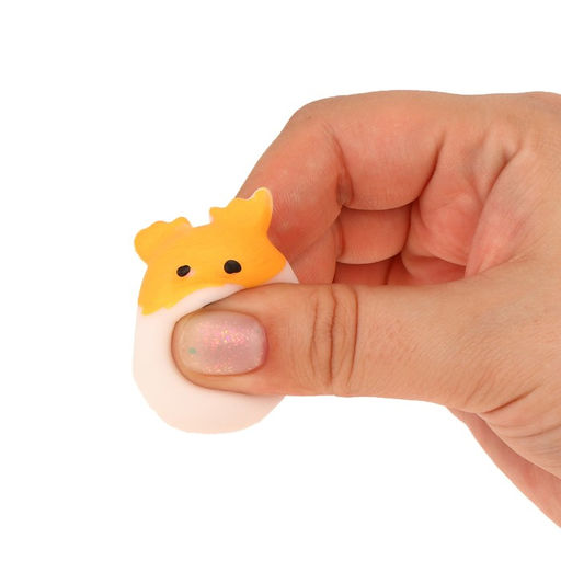 Игрушка-сюрприз Новогодний Мяк-жмяк, мялка, наклейки