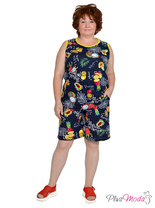 Майка Модель №662 размеры 44-84 - Plusmoda фото 3