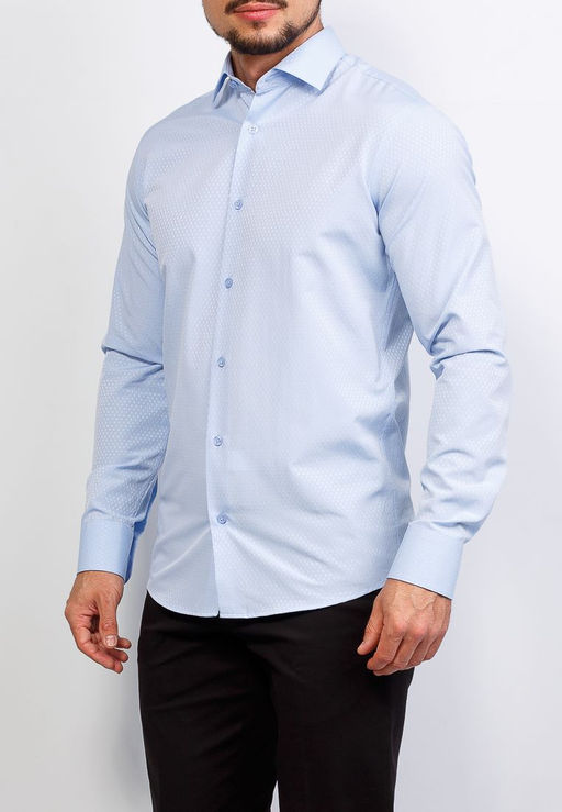 Сорочка мужская длинный рукав GREG 203/199/046/Z  фото 9