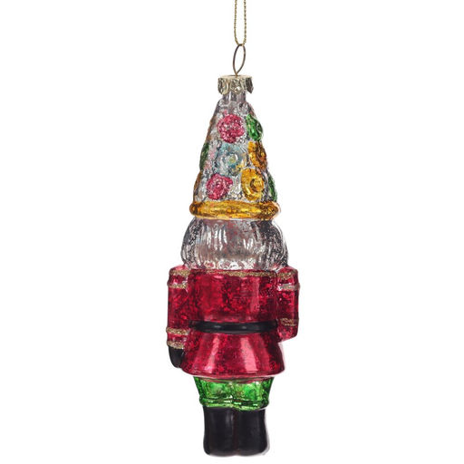 Украшение новогоднее "Солдатик", L5 W4 H16 см, 2в.