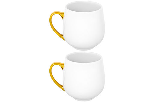 Набор 2 кружек 530 мл 13,5*10,5*10,7 см Белая лошадь NEW BONE CHINA - Elan gallery фото 6