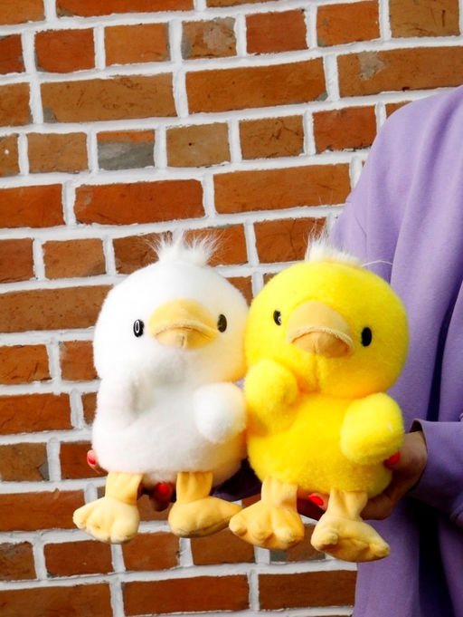 Мягкая игрушка "Cute duck", yellow, 21 см