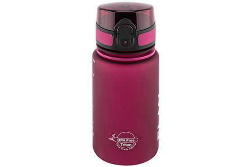 Бутылка для воды 350 мл 6,8*6,8*17 см "Style Matte" бургундия