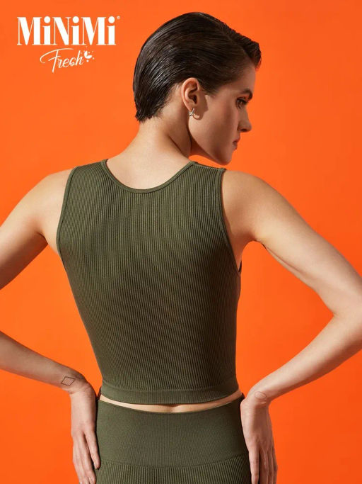 Mi 1241AS Fresh Майка Топ (кашкорсе), PA - militari - Minimi фото 3