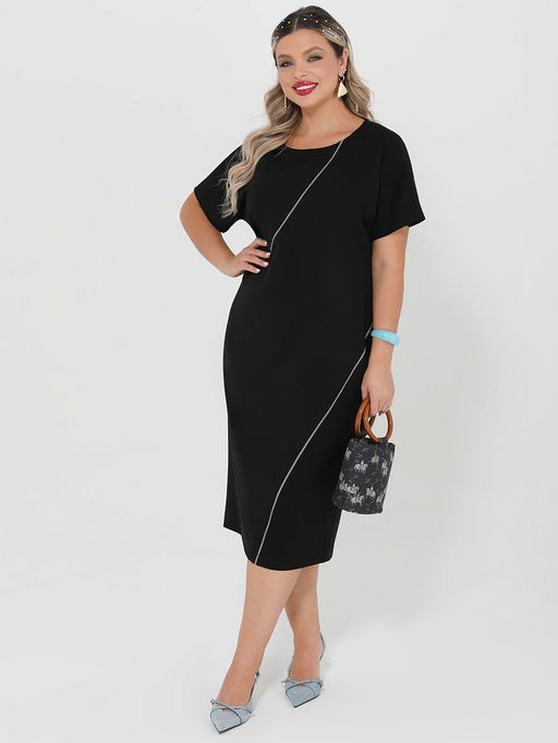 Платье Стефания 0449-1амх черный