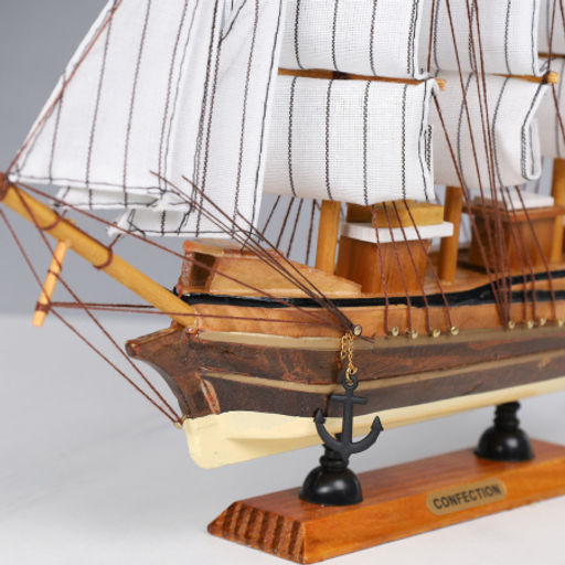 Макет парусного корабля 32х32 см / 6806G /уп 18/ - Галеонтрейд фото 3