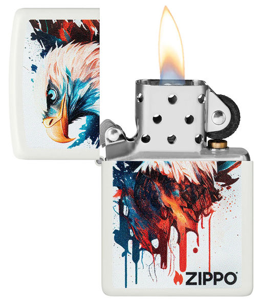 Зажигалка ZIPPO Нарисованный орел | Painted Eagle 46692  фото 3