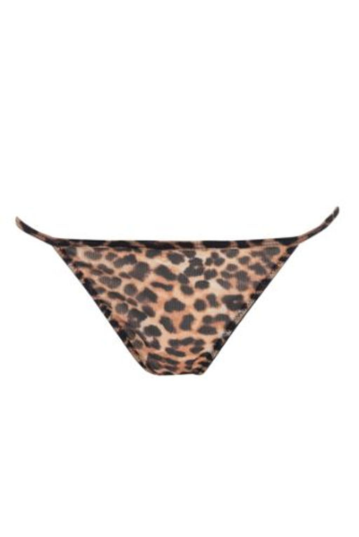 Fall in Love Leopar Desenli Tul Slip Kulot