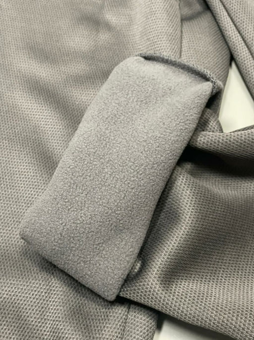 Костюм из спортивной ткани найк футер утепленный, молочный - Knitka wear фото 10