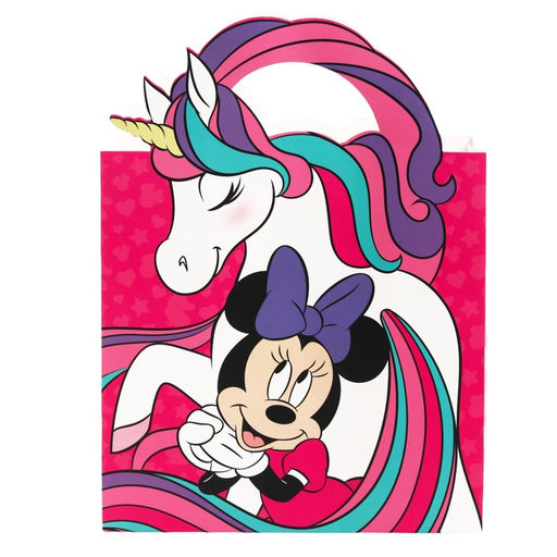 Пакет подарочный с упаковочной бумагой тишью, Единорог, 22?22?12 см, упаковка, Минни Маус - Дарите счастье фото 5