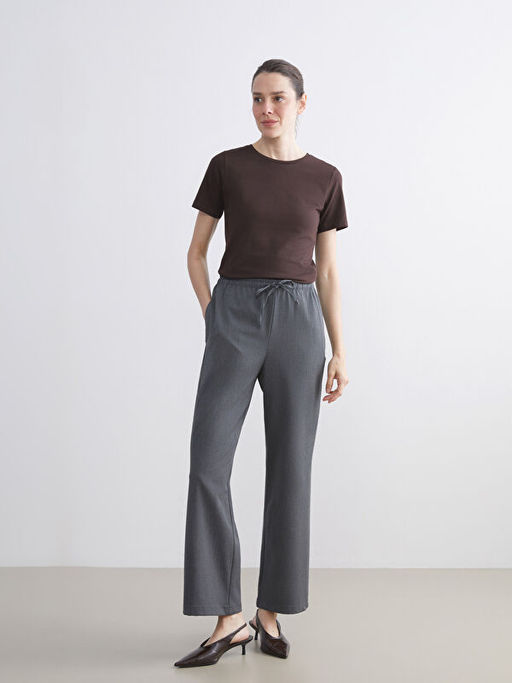 Beli Lastikli Geni? Pa?a Kad?n Pantolon