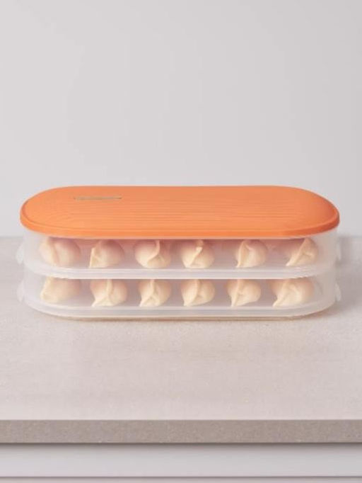 Контейнер для хранения 2 яруса Double, orange (8,5*32*20,3 см)