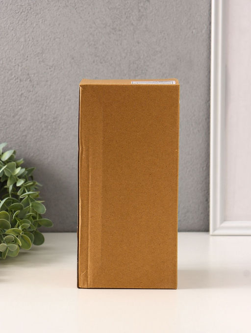Фигура полистоун «Серебряная такса», бисерный, 8.5×7×20 см