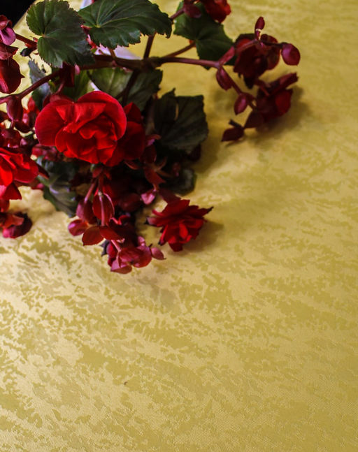 Арт. 1474/PВ/165/Ж, ДЮНЫ, цвет жёлтый, ТЕФЛОНОВАЯ ПРОПИТКА, ГОТОВЫЕ СКАТЕРТИ ширина 250 см x высота 150 см