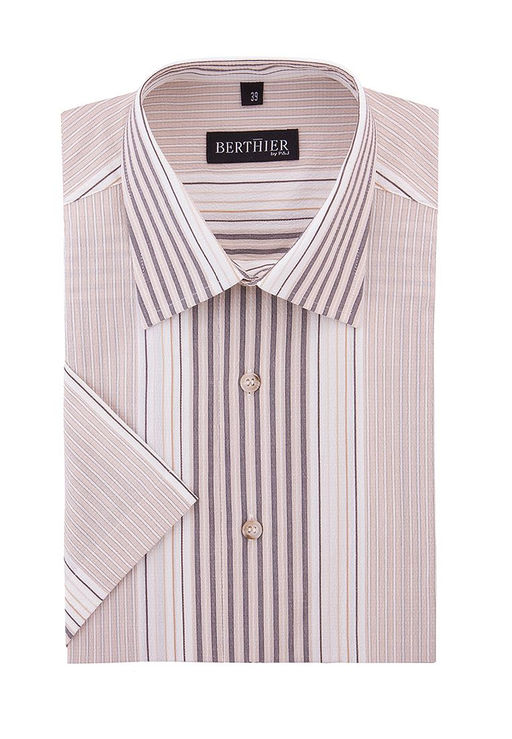 Сорочка мужская короткий рукав BERTHIER Caballero 23028  фото 2