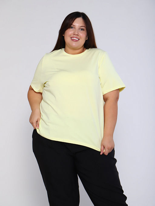 Футболка базовая_715/желтый - Ihomelux фото 13
