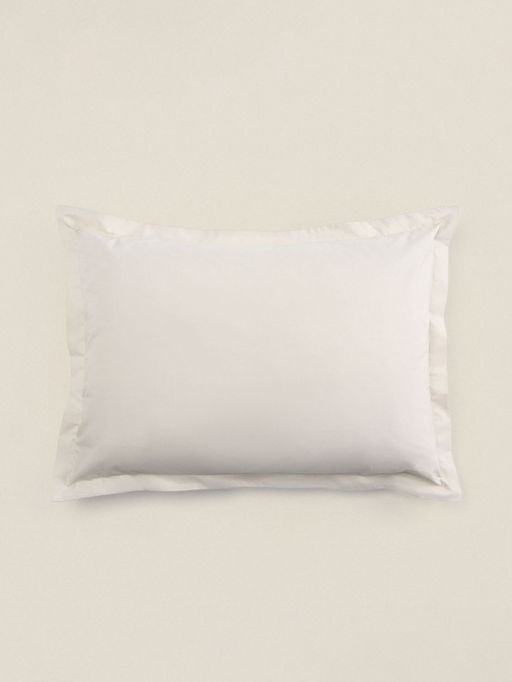 Наволочка SL Home Percale 300ТС, 5070+3 см, молочная, перкаль, хлопок 100% - Sima-land home фото 11