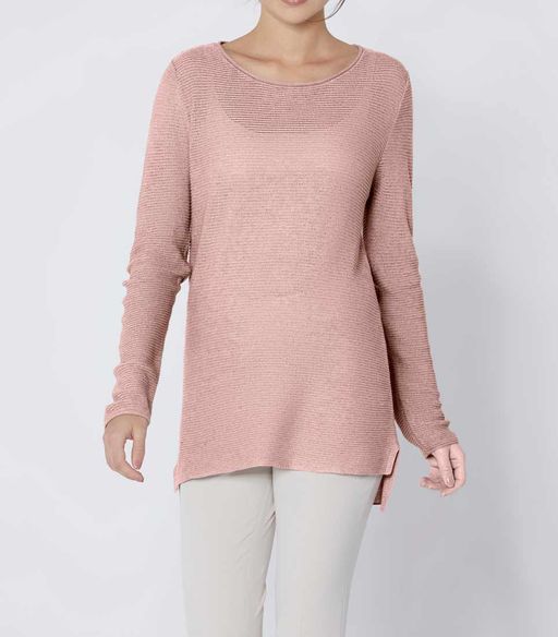 Пуловер, розовый - Linea tesini фото 3