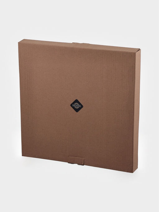 Тарелка Magistro «Грани», d=32.5, h=1.5 см, стекло, прозрачная