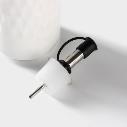 Набор для специй и соусов BellaTenero, 5 предметов: 2 соусника 200 мл, сахарница 360 мл, солонка 120 мл, перечница 120 мл, на бамбуковой подставке, керамика, белый