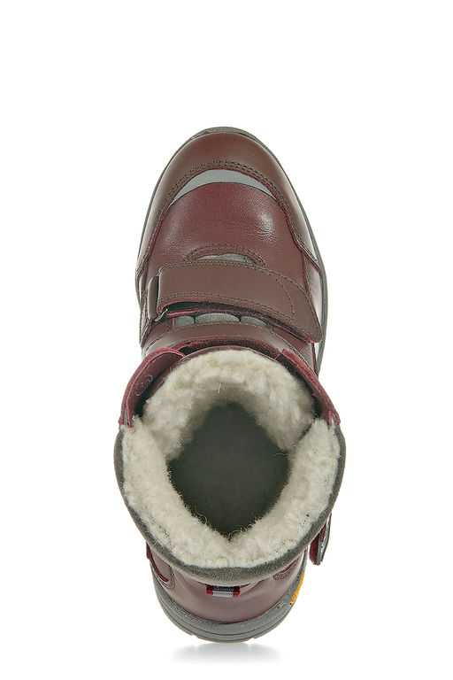 Ботинки детские RALF RINGER/Б647201БС/Бордовый  фото 3