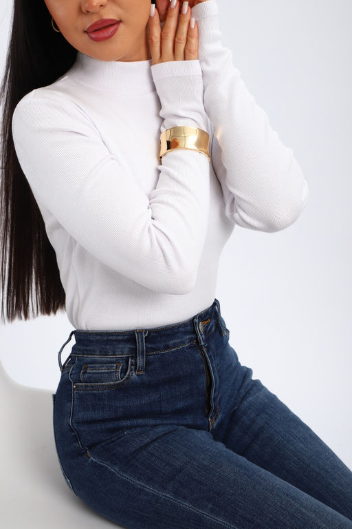 Водолазка женская с горлом теплая 32104