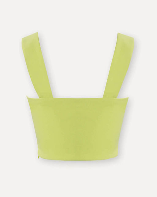 Укороченная блузка-топ корсетного дизайна - Incity фото 8