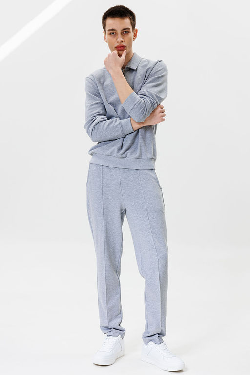 Спортивный костюм GO M3063/50-04.176-182 серый меланж - Pirs фото 2