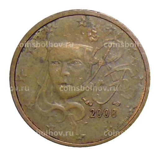 2 евроцента 2008 года Франция