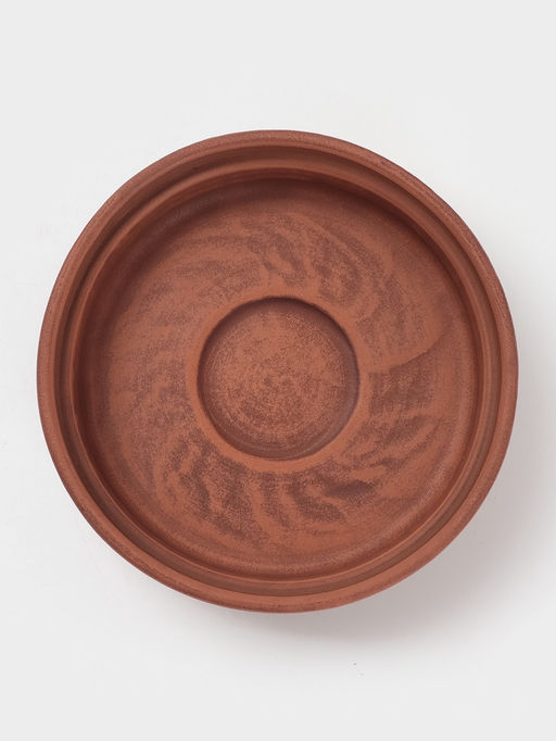 Форма для запекания «Вьюнок», 300 мл., 12×4 см, красная глина