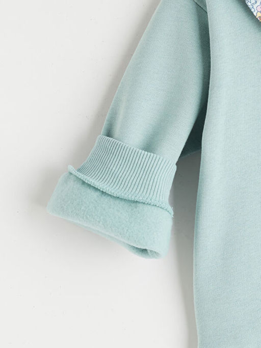 Bebe Yaka K?z ?ocuk Sweatshirt