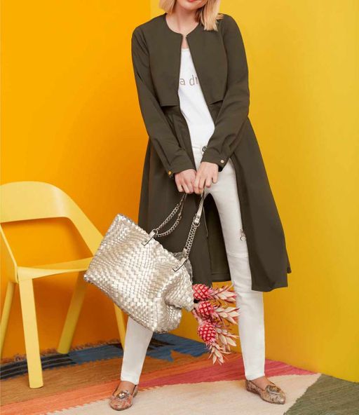 Пальто, хаки - Heine фото 5