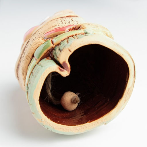 Колокольчик Котик с сердцем, керамика, микс - Simaland фото 9