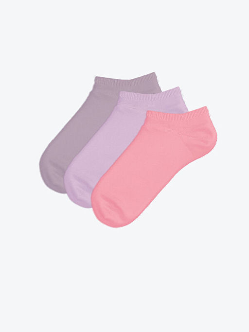 Kad?n D?z Patik ?orap 3l?