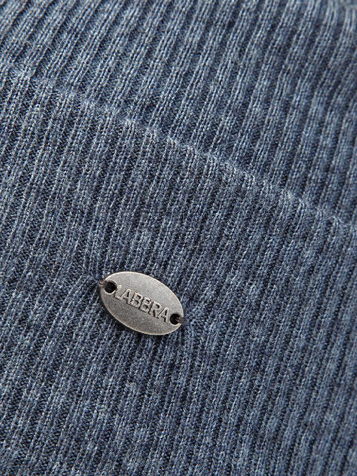 Шапка жен. шерсть+акр LB-BR55041 denim - Labbra фото 3