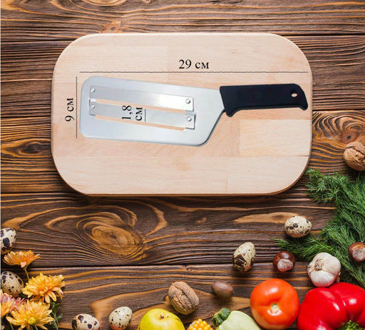 Нож для овощей Family шинковка лезвие 28 см  фото 2