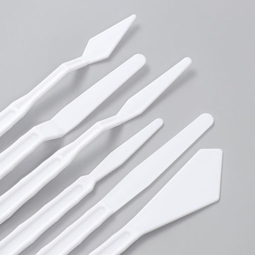 Инструменты для моделирования и придания формы пластик набор 6 шт 10х17 см - Арт узор фото 2