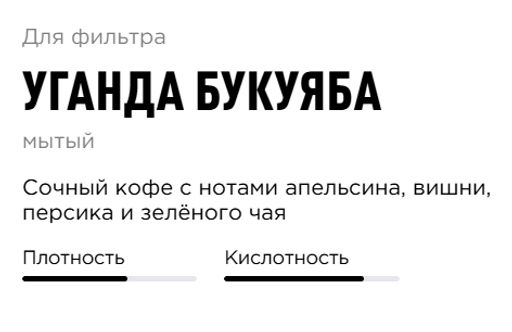 Кофе Уганда Букуяба