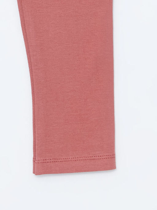 Beli Lastikli K?z Bebek Bask?l? Tayt - Waikiki фото 3