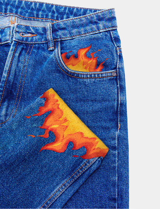 Набор для вышивания PANNA Живая картина JK-2314 Пламя 25.5 х 13 см