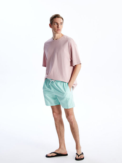 K?sa Boy ?izgili Erkek Deniz ?ortu