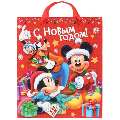 Цена за 2 шт. Пакет ламинат вертикальный С Новым годом!, 23 ? 27 ? 8 см